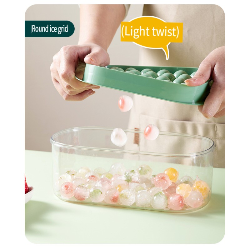 Ice Cube Tray with Lid and Box 