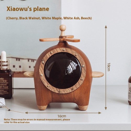 Creative solid wood handmade capsule jewelry box ornaments
