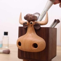 Creative cartoon cute calf pen holder
