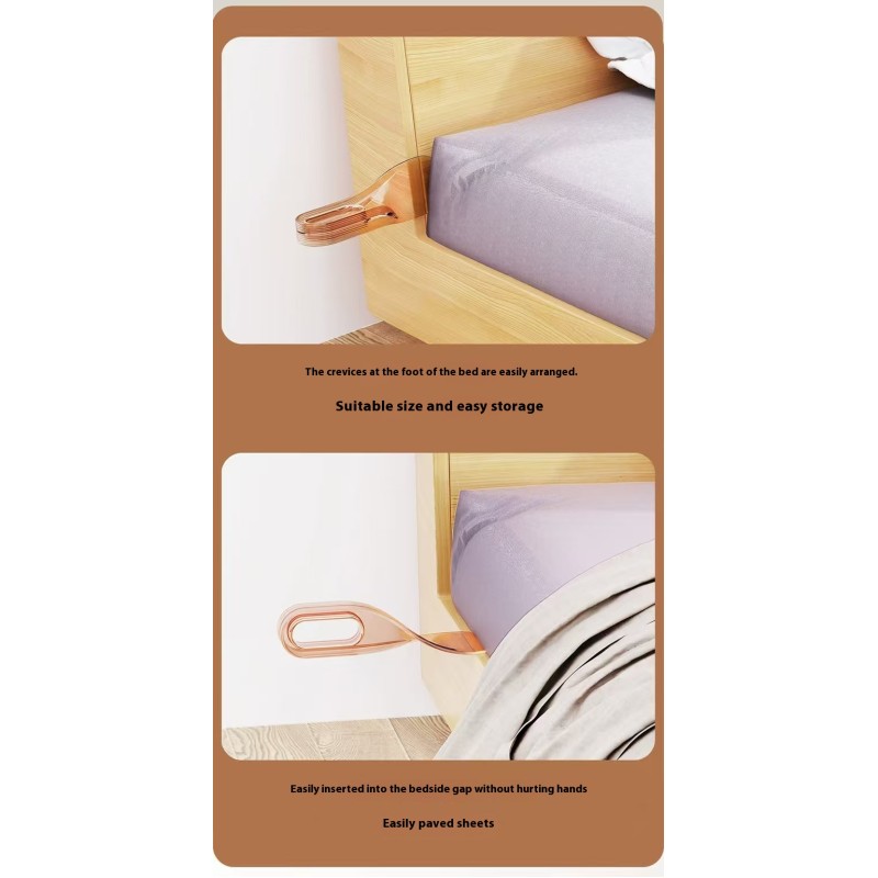 Multifunctional bed sheet organizer 
