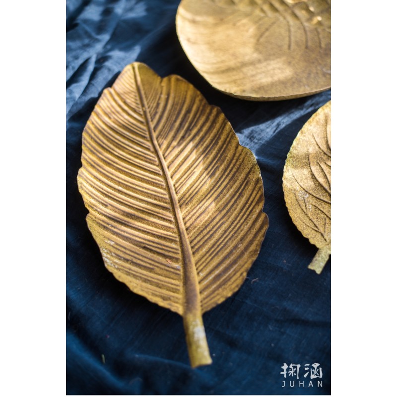 Ancient wrought iron ornaments rust color palette 