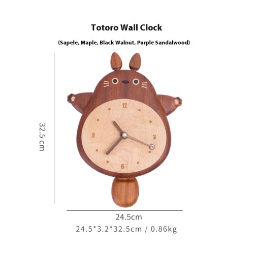 My Neighbor Totoro wall clock